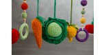 Развивающий коврик BabyGym  - Овощи FULL