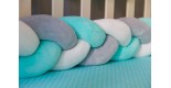Бортик косичка в детскую кроватку - Tiffany