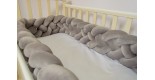 Бортик косичка в детскую кроватку - Wild XL