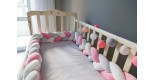 Бортик косичка в детскую кроватку - Little Princess