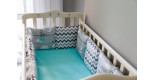 Бортики подушки в детскую кроватку - Tribal