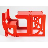 Башня помощника - трансформер - стол + стул Tarwus Red Стул Башня Монтессори