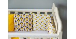 Бортики подушки в детскую кроватку - Мудрая сова